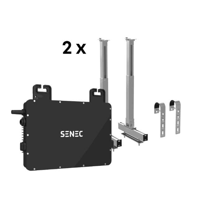 SENEC.Easy Solar + 2 SENEC.Easy Bracket